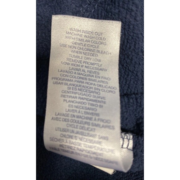 Champions Boys Navy Logo Hooded Sweatshirt Size XL - Picture 8 of 8